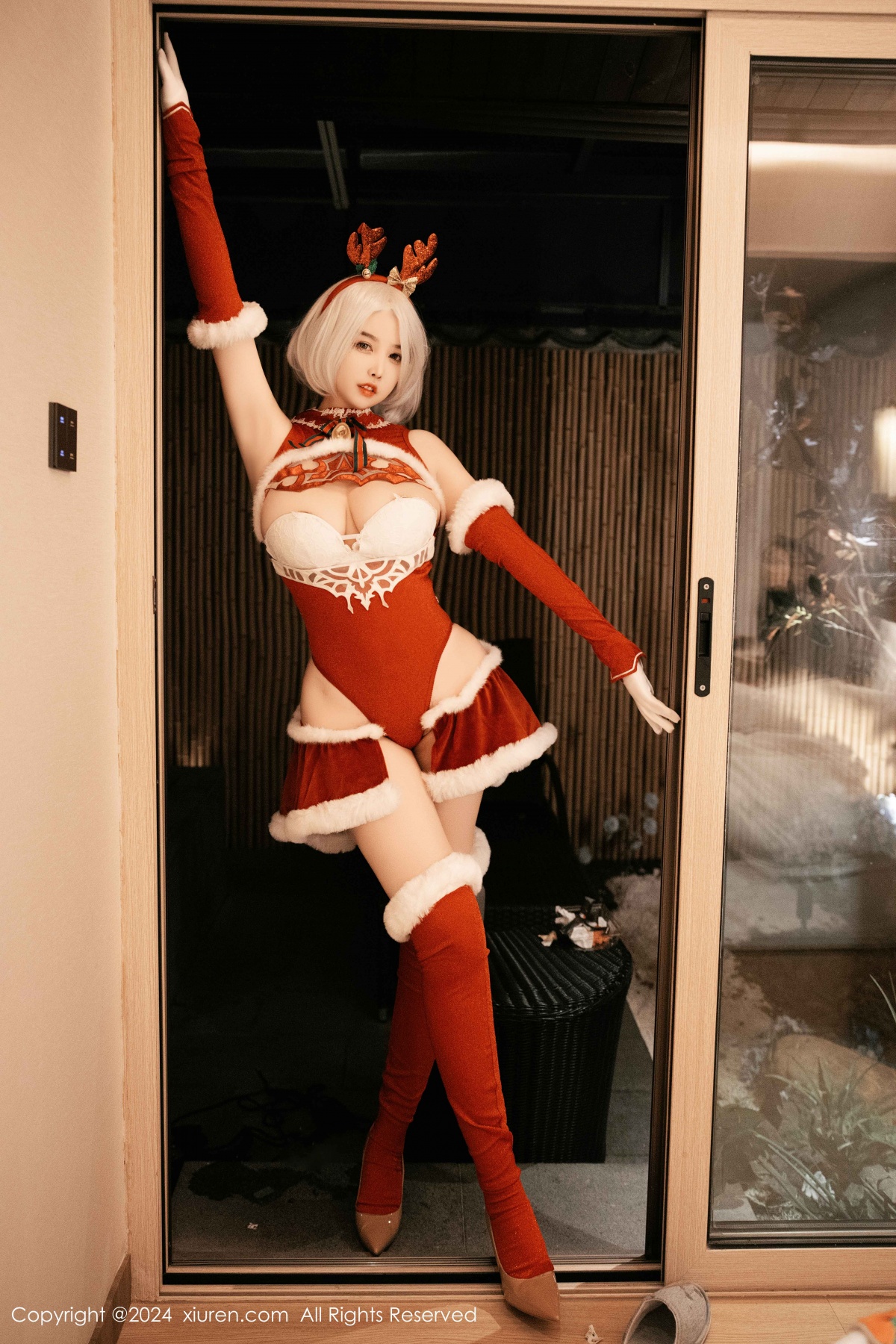 秀人 [XIUREN] 2024.12.26 樱桃小犊子 秀人套图 第3张