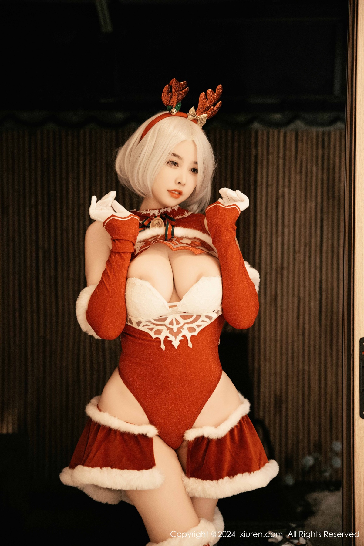 秀人 [XIUREN] 2024.12.26 樱桃小犊子 秀人套图 第5张