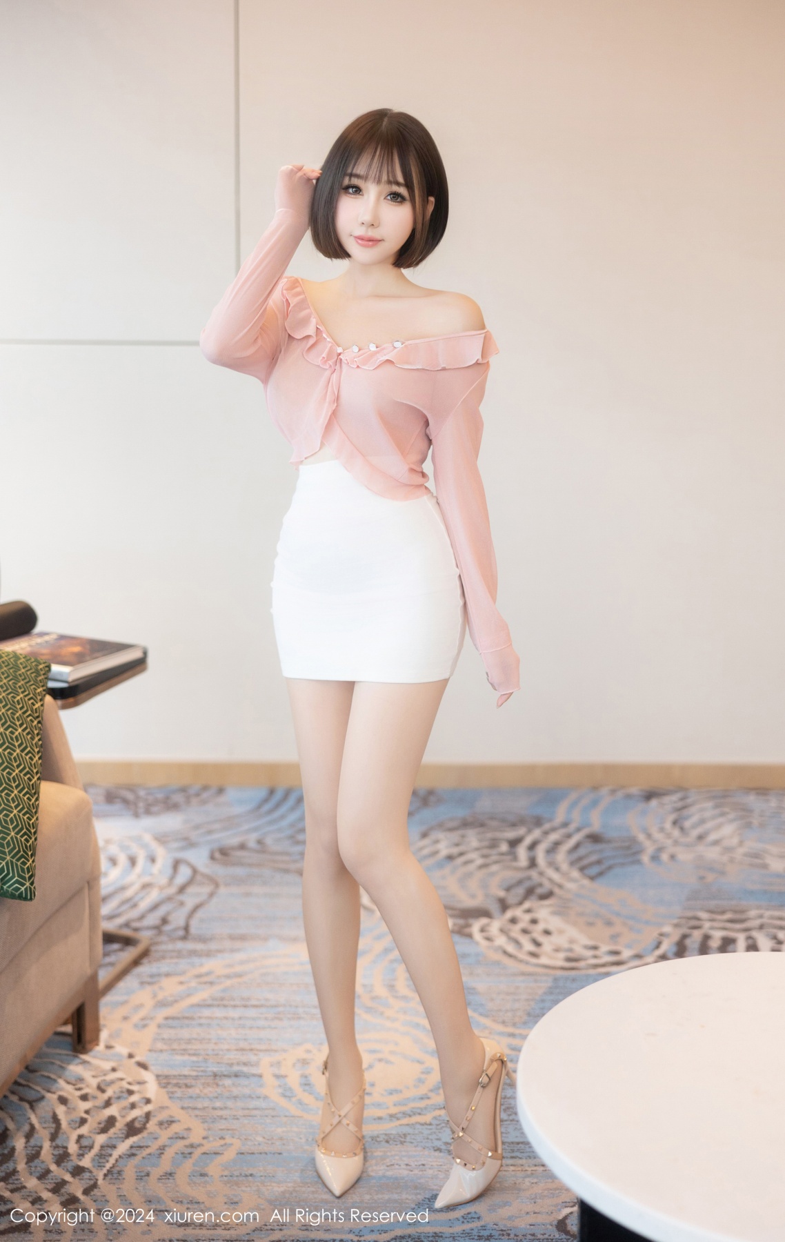 秀人 [XIUREN] 2024.10.12 波巧酱 秀人套图 第5张