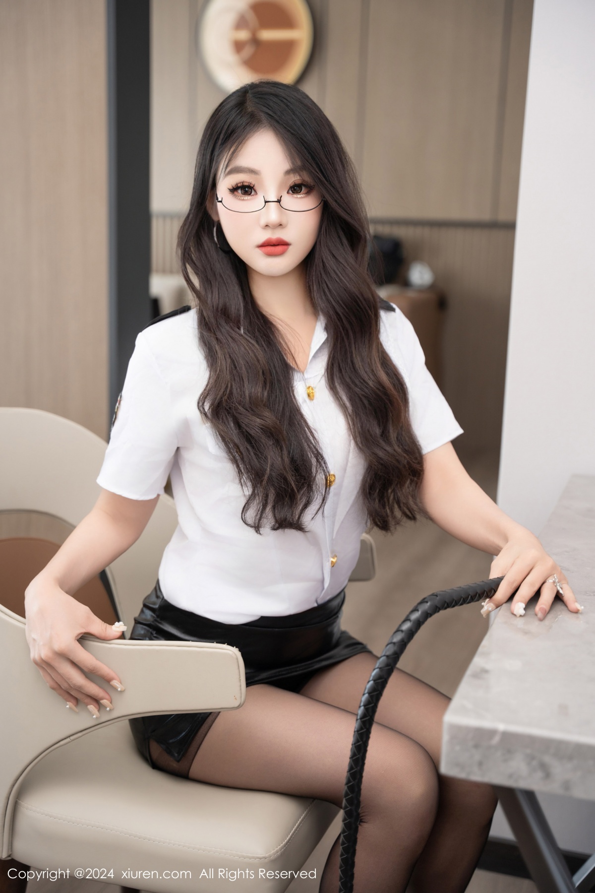 秀人 李嫣 [XIUREN] 2024.09.05 黑麦子 秀人套图 第4张