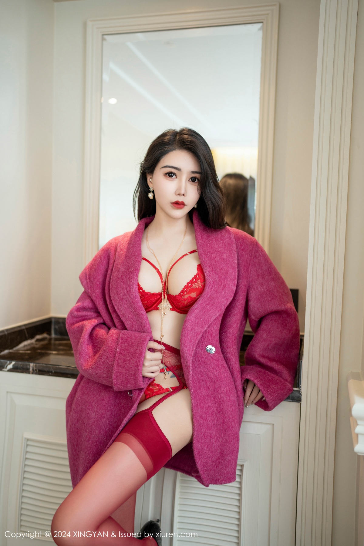星颜社 李若汐ci [XINGYAN] 2024.06.18 VOL.243 李若汐 秀人套图 第2张