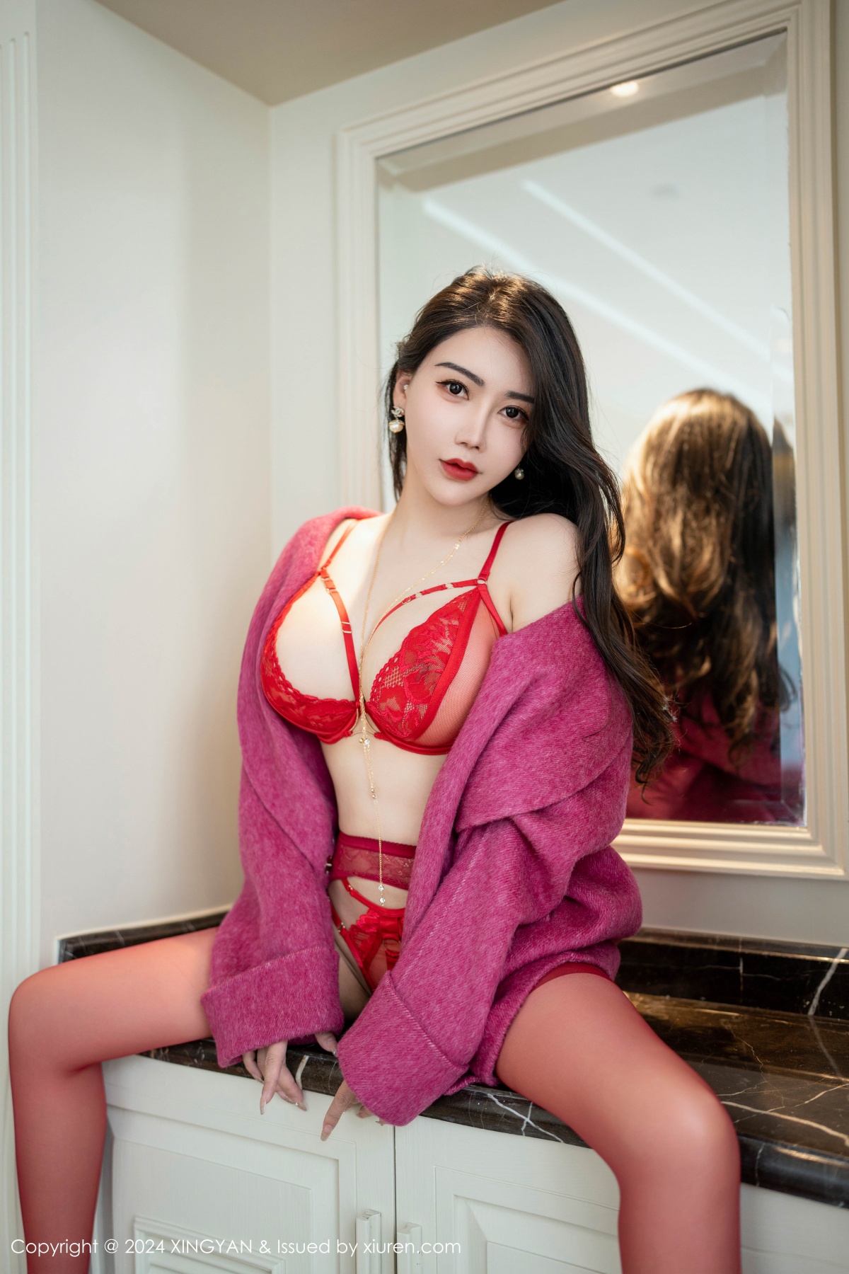 星颜社 李若汐ci [XINGYAN] 2024.06.18 VOL.243 李若汐 秀人套图 第4张