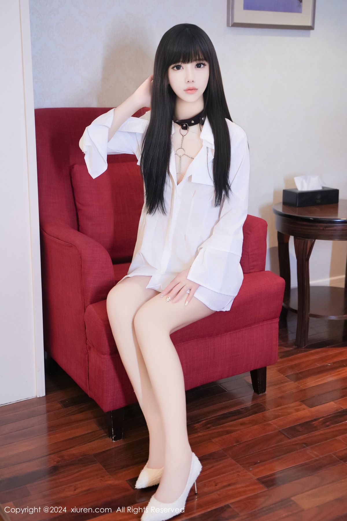 秀人 [XIUREN] 2024.05.21 沐言yanyan 秀人套图 第3张