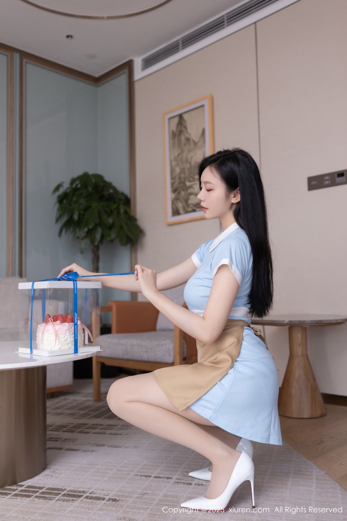秀人 [XIUREN] 2025.04.28 安然anran 秀人套图 第5张